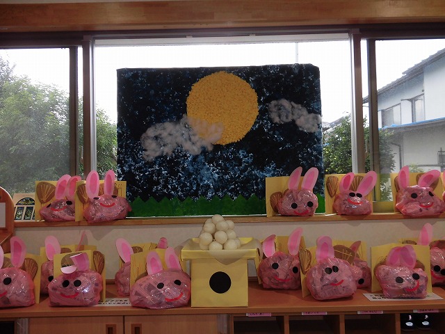 お月見団子作り